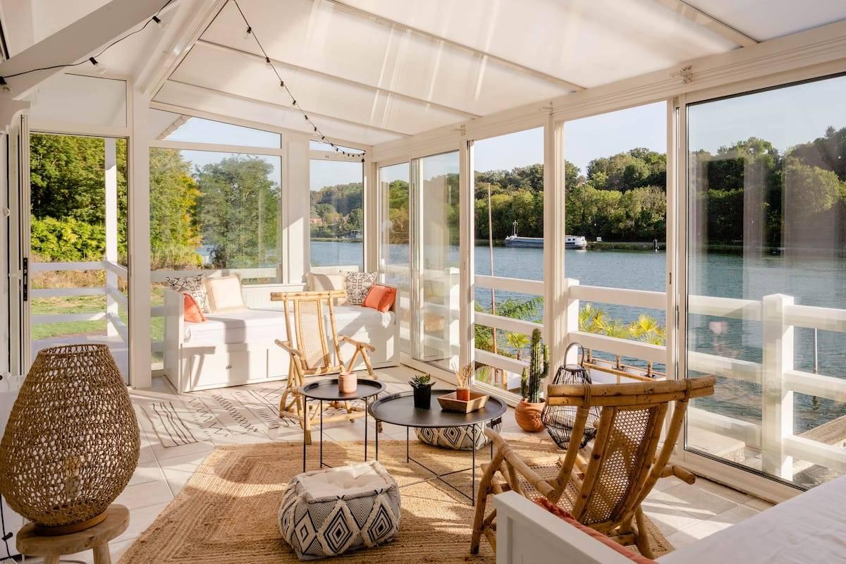 véranda 4 lits simples 